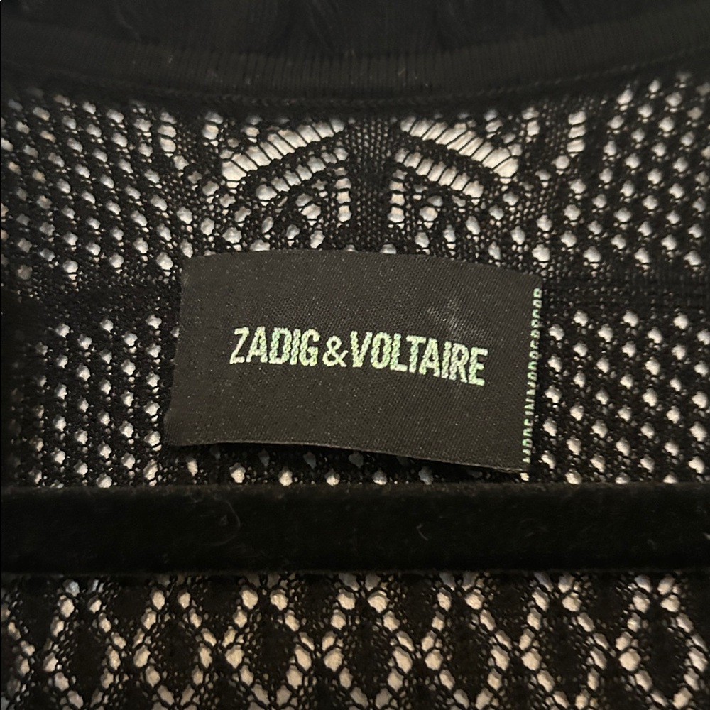 Zadig & Voltaire Memphis Pointelle-Knit Maxi Dress *no slip* - Picture 5 of 14